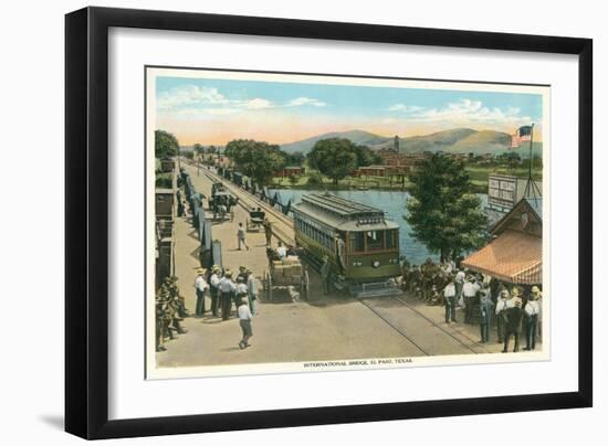 International Bridge, El Paso, Texas-null-Framed Art Print