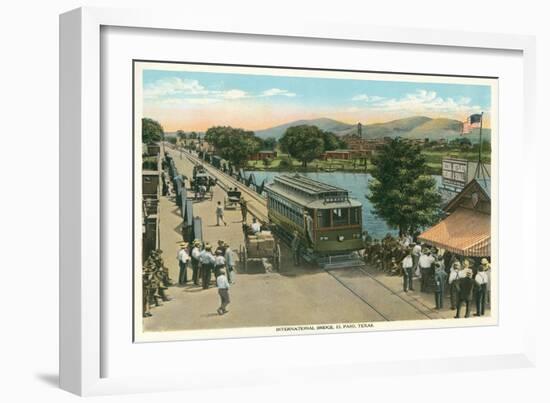 International Bridge, El Paso, Texas-null-Framed Art Print