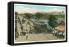 International Bridge, El Paso, Texas-null-Framed Stretched Canvas