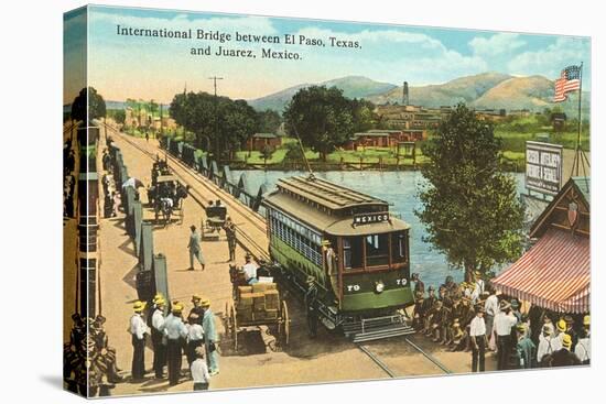 International Bridge, El Paso, Texas-null-Stretched Canvas