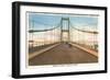 International Bridge, St. Lawrence River, New York-null-Framed Art Print