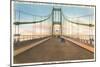 International Bridge, St. Lawrence River, New York-null-Mounted Art Print