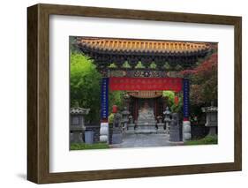 International Buddhist Temple, Richmond, Vancouver, British Columbia, Canada, North America-Richard Cummins-Framed Photographic Print