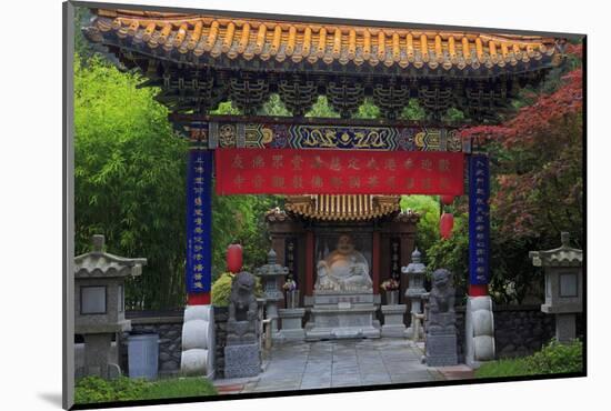 International Buddhist Temple, Richmond, Vancouver, British Columbia, Canada, North America-Richard Cummins-Mounted Photographic Print