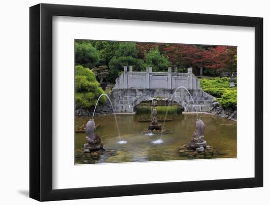 International Buddhist Temple, Richmond, Vancouver, British Columbia, Canada, North America-Richard Cummins-Framed Photographic Print