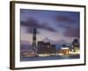 International Commerce Center (ICC) and Tsim Sha Tsui at Dusk, Kowloon, Hong Kong, China-Ian Trower-Framed Photographic Print