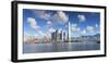 International Commerce Centre (Icc) and Hong Kong Island Skyline, Hong Kong, China, Asia-Ian Trower-Framed Photographic Print