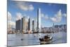 International Commerce Centre (Icc) and Yau Ma Tei Typhoon Shelter, West Kowloon, Hong Kong, China-Ian Trower-Mounted Photographic Print