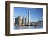 International Commerce Centre (Icc) and Yau Ma Tei Typhoon Shelter, West Kowloon, Hong Kong, China-Ian Trower-Framed Photographic Print