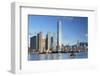 International Commerce Centre (Icc) and Yau Ma Tei Typhoon Shelter, West Kowloon, Hong Kong, China-Ian Trower-Framed Photographic Print