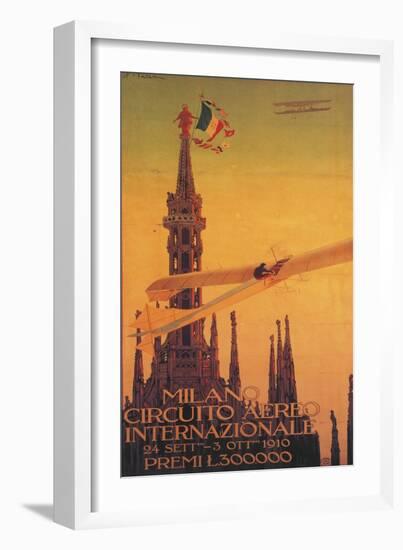 International Competition At Milan Italy-Aldo Mazza-Framed Art Print