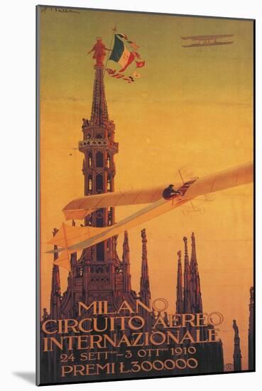 International Competition At Milan Italy-Aldo Mazza-Mounted Art Print