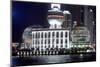 International Convention Centre at Night, Shanghai, China-Dallas and John Heaton-Mounted Photographic Print