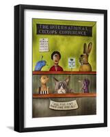 International Cyclops Convention-Leah Saulnier-Framed Giclee Print