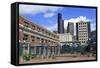 International District Metro Station-Richard Cummins-Framed Stretched Canvas