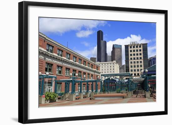 International District Metro Station-Richard Cummins-Framed Photographic Print