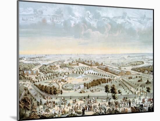 International Exposition of 1876 Held at Philadelphia, Pennslvania, USA, 1876-null-Mounted Giclee Print
