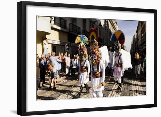 International Festival Iberian Mask, Lisbon, Portugal-Ben Pipe-Framed Photographic Print