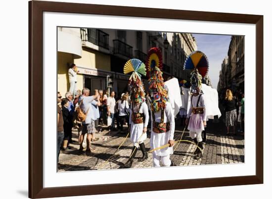 International Festival Iberian Mask, Lisbon, Portugal-Ben Pipe-Framed Photographic Print