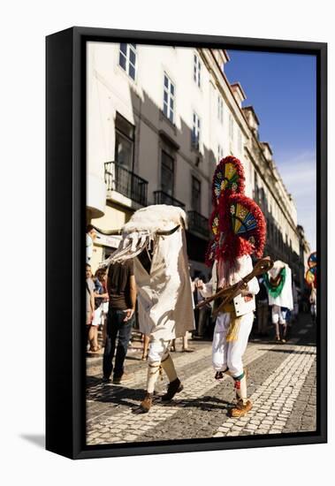 International Festival Iberian Mask, Lisbon, Portugal-Ben Pipe-Framed Stretched Canvas