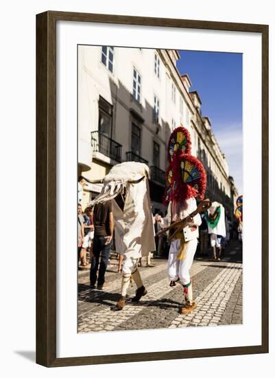 International Festival Iberian Mask, Lisbon, Portugal-Ben Pipe-Framed Photographic Print