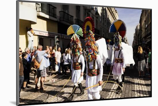 International Festival Iberian Mask, Lisbon, Portugal-Ben Pipe-Mounted Photographic Print