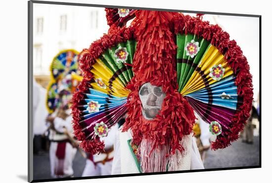 International Festival Iberian Mask, Lisbon, Portugal-Ben Pipe-Mounted Photographic Print