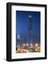 International Finance Centre (IFC), Central, Hong Kong Island, Hong Kong, China, Asia-Ian Trower-Framed Photographic Print