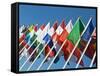 International Flags-Nico Tondini-Framed Stretched Canvas
