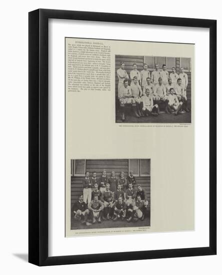 International Football-null-Framed Giclee Print
