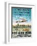 International Great Lakes Flying Boat Cruise, Chicago to Detroit, c.1913-null-Framed Art Print