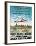 International Great Lakes Flying Boat Cruise, Chicago to Detroit, c.1913-null-Framed Art Print