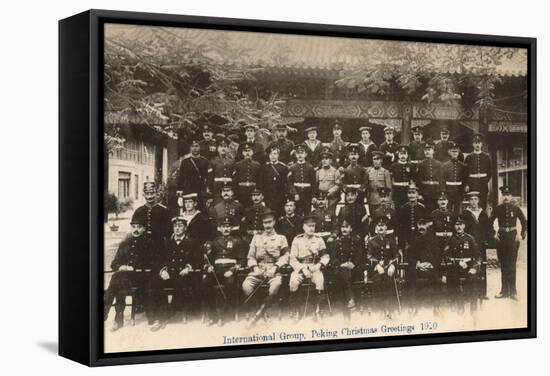 International Group of Military Officers-null-Framed Stretched Canvas