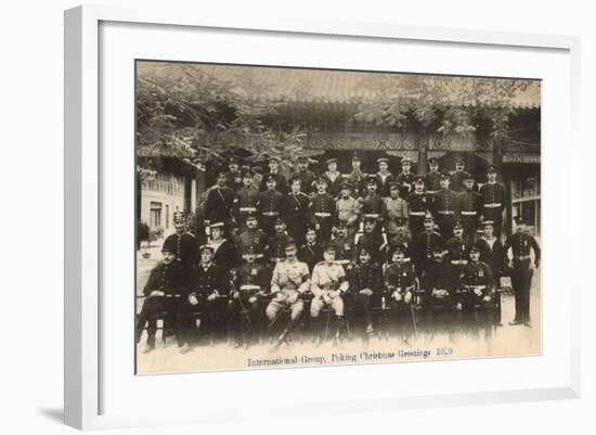 International Group of Military Officers-null-Framed Photographic Print