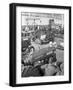 International Harvester Tractor Factory, Doncaster, South Yorkshire, 1966-Michael Walters-Framed Photographic Print