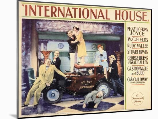 International House, 1933-null-Mounted Art Print