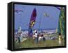 International Kite Festival, Long Beach, Washington, USA-William Sutton-Framed Stretched Canvas