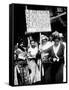 International Ladies Garment Workers Union Strikers Picket Two Shops in Philadelphia-null-Framed Stretched Canvas