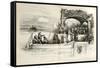 International Law - the Better Way..., 1874-Thomas Nast-Framed Stretched Canvas