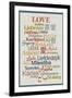 International Love-null-Framed Art Print