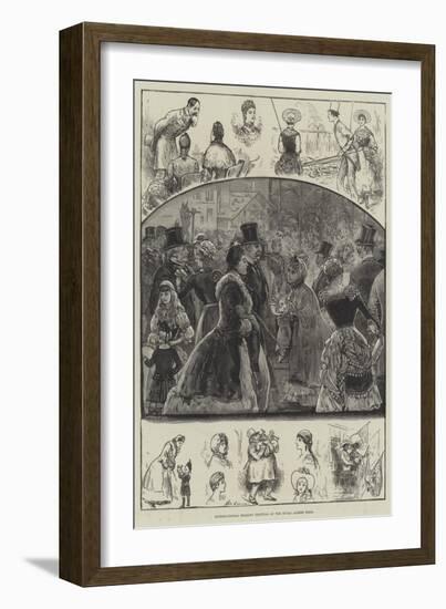 International Peasant Festival at the Royal Albert Hall-Henry Stephen Ludlow-Framed Giclee Print