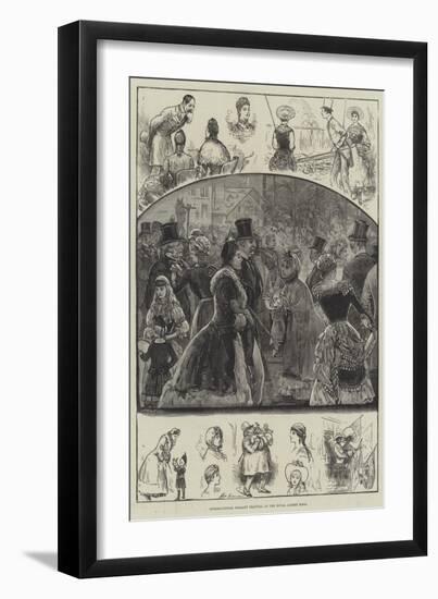 International Peasant Festival at the Royal Albert Hall-Henry Stephen Ludlow-Framed Giclee Print