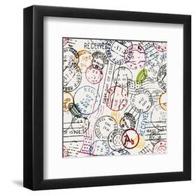 International Postal Marks-null-Framed Art Print