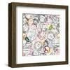 International Postal Marks-null-Framed Art Print