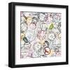 International Postal Marks-null-Framed Art Print