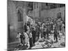 International Red Cross Employees Helping Jewish Refugees-null-Mounted Photographic Print