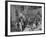 International Red Cross Employees Helping Jewish Refugees-null-Framed Photographic Print