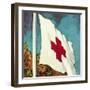 International Red Cross Flag-English School-Framed Giclee Print