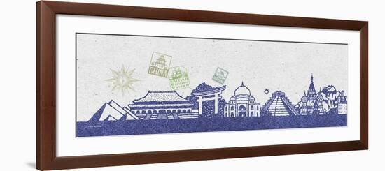 International Skyline I-Sudi Mccollum-Framed Premium Giclee Print