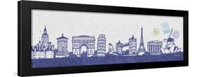 International Skyline II-Sudi Mccollum-Framed Art Print